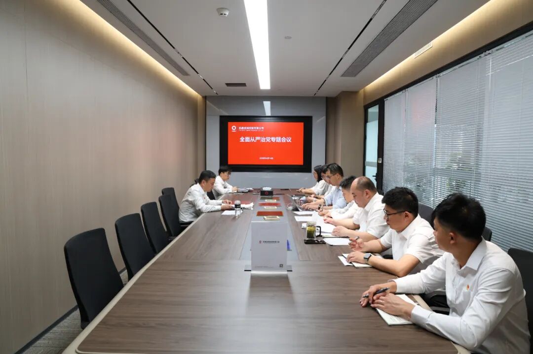 凯盛玻璃控股临时党委召开全面从严治党专题会议